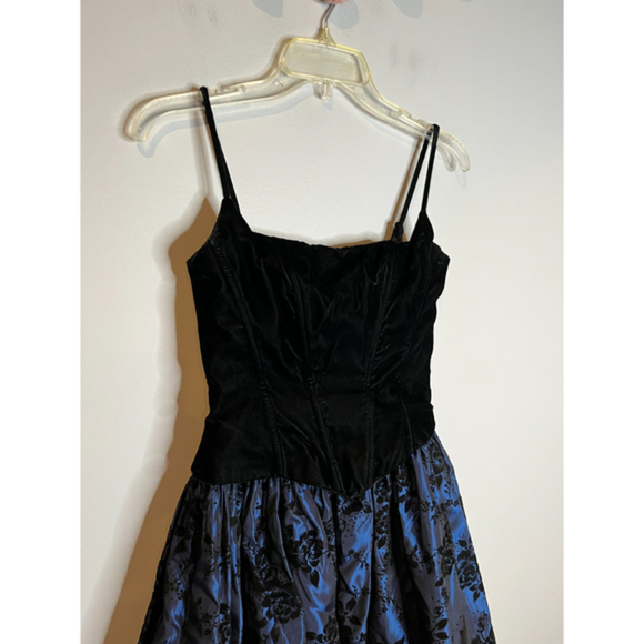 Gunne Sax by Jessica McClintock 90's Y2K formal corset dress - Picture 4 of 8